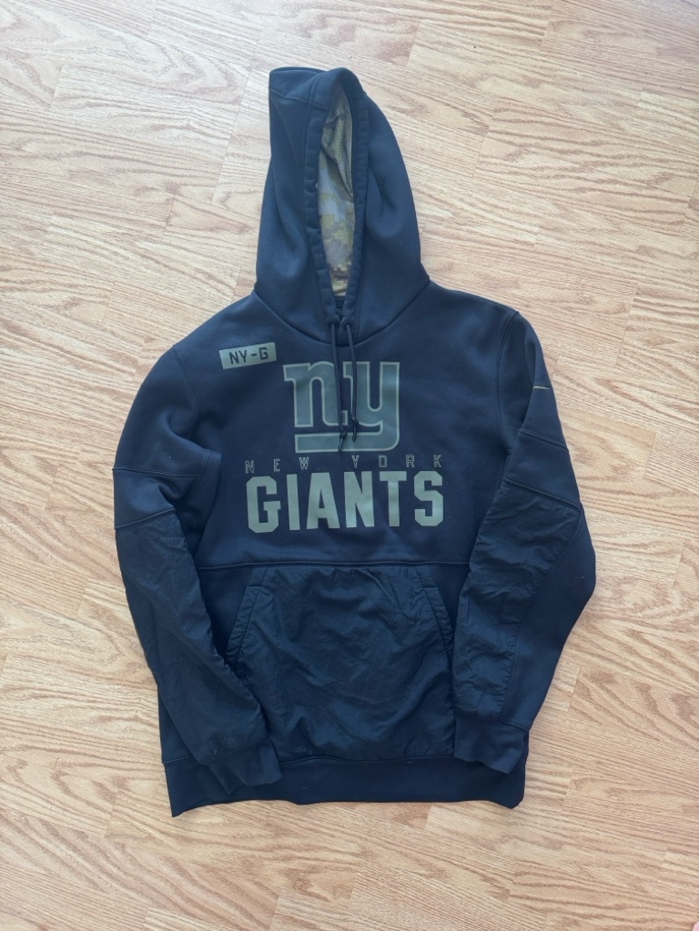 NFL New York Giants Salute to Service Black Hoodie